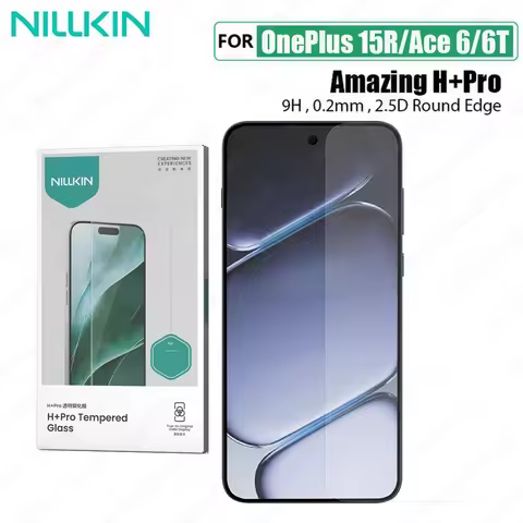 Nillkin For OnePlus 15R Tempered Glass Amazing H+PRO Anti-Explosion 0.2mm 2.5D 9H Screen Protector F