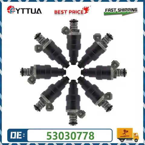4/6/8pcs Fuel injector 53030778 For Jeep Grand Cherokee Dodge Dakota Durango Ram B1500 B2500 B3500 C