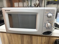 新淨 Sharp 微波爐聲寶 獨立式微波爐microwave oven (23公升) 800W #R-212H(S) 操作正常 深水埗面交