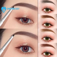 Eyebrow Pencil Waterproof Smudge-proof Brow Pencil With Brush W4b6