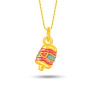 SK Jewellery Sweetheart Popsicle 999 Pure Gold Pendant