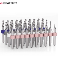 INEWPEONY PCB Drill Bits Punch Tool PCB Twist Drill Wood CNC Drill Carbide CNC Milling Cutter