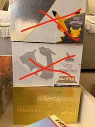 Pokemon Celebrations Ultra-Premium Collection & Golden Box. UPC. 25th. PTCG