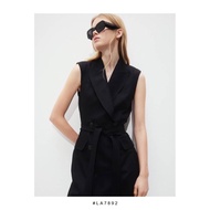 LA7892 - White, Khaki, Black Informal | Vest Vest