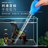 Fish Tank Suction Device Fecal Suction Tool Fecal Suction Device Water Changer Handheld Cleaning Too