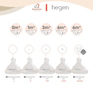 Hegen baby bottle nipples, replacement nipples size 0, 1, 2, 3 and Y cut - Monnie Kids