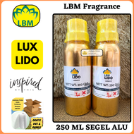 Parfum Bibit LIDO ( Segar Sabun LUX ) 250 ML SEGEL Alumunium LBM Fragrance - PERFUME Tahan Lama - Pa