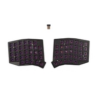 YMDK Sofle 2.4Ghz Wireless Split 64 Ergonomic Hotswappable 60% Layout 3D PLA Vial All Key Programmab