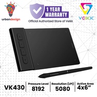 Drawing Tablet VEIKK VK430 Digital Graphic Tablet OSU Alt S640 VK640 A30