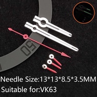 Modified VK63 Watch Hand Accessories Watch Pointer Green Luminous Adapt to Quartz VK63 Movement