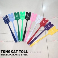 TOLL TOLL STICK ETOLL TOLL TONGSIS PARKING STICK TOLL GATE CARD HOLDER STICK