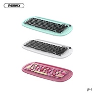 Remax JP-1 Wireless Keyboard with integrated slot for phone and tablet to connect 02 Bluetooth devic