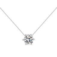 DAISY DREAM | 925 Sterling Silver D Color Moissanite Necklace XE6W