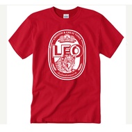 【HOT】 LEO BEER T SHIRT  เสื้อยืด เบียร์ ลีโอ วินเทจ ผ้า COTTON 100% ลีโอ Shirt