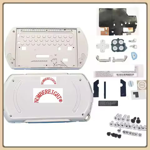 Replacement For SONY PSP GO Full Housing Shell Case Cover With Button Sticker Kit For PSPGO Game Con
