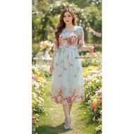 Smocked dress 834-257