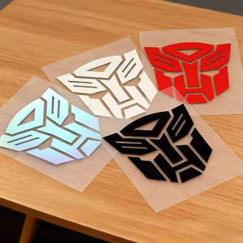 1PC Transformers Logo Car Sticker Set, Perfect for Car Bodies, Windows, Laptops to Show Off Fandom