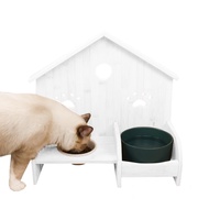 Cat bowl rack cervical protection rack anti knock cat food bowl dog water bowl holding rack