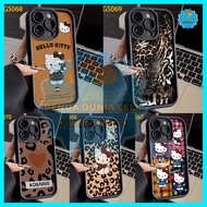 CASE MATTE ROSE BLACK MOTIF HELLO KITTY SAMSUNG M34 M35 M51 M52 M54 F54 M62 F62 S20 FE S21 FE S23 FE