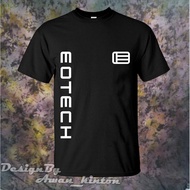 Fashion Men Summer Tee Heavy Cotton T-Shirt Eotech Logo