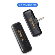 BOYA BY-WM3T2 Mini 2.4GHz Wireless Microphone รองรับการเชื่อมต่อแบบ USB-C / Lightning / 3.5mm