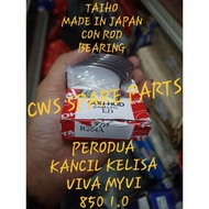 (1SET 6PC)PERODUA KANCIL KELISA VIVA MYVI 12V 850 1.0CC CON ROD BEARING STD TAIHO JAPAN R284A