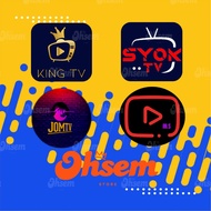 Kingtv Syoktv Mstv Jomtv Renew New Langganan Account Iptv King tv Jom tv Syok tv Ms tv Onikuma