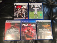 PS5 PS4 NBA 2K25  FC25 Call of Duty Modern Warfare Call of Duty Black Ops 6 NBA 2K20  遊戲