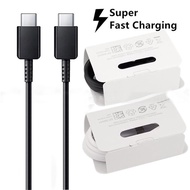 S@ms"u"ng 2-Head Type-c Charging Cable Wrapped in Zinc Paper Tray. LMS