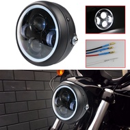 Gáo đèn pha led bi cầu Harley Viền led suzuki GD 110 Yamaha YB125 Honda CG125 SYM Husky125