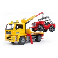 BRUDER MAN TGA Breakerdwon Truck With Cross Country Vehicle