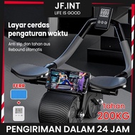 Ready Ab Wheel Double Wheel Automatic Rebound Sports Roller/ Ab Wheel Plank Trainer Ab/