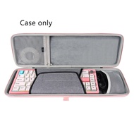 Geekria 65% bàn phím và chuột Combo trường hợp vỏ cứng Túi đựng du lịch cho 68 phím Bàn phím nhỏ gọn