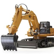 匯納510 11通合金挖土機 兒童電動無線遙控挖掘機玩具工程車