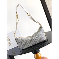 Dior New Style Sea Salt Presbyopic D-Journey Handbag hobo Bag Shoulder Bag Lunch Box Bag