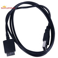 USB data charging cable cord Sony Walkman E052 A844 A845 MP3 MP4 player black