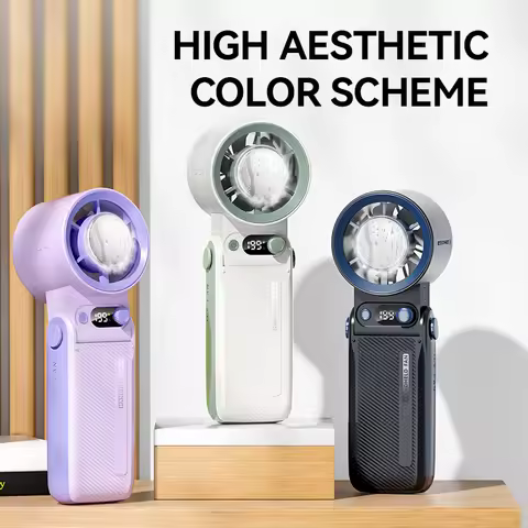 New JF168 ice pack high-speed fan with 199 speed regulation, long endurance, high wind power, handhe