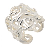 【二手】愛馬仕 (Hermes) 戒指 Chaine d'Ancre Enchainee GM 925純銀戒指 男女通用款