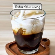 Glass Cup Citinova VivianBENING 360ML Glass Serving Drink Cocktail Smoothies Dessert Frappe Tea Ocha