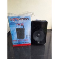 Crimson 12 inch Active Speaker Demolition Portable Active Speaker Crimson 12 inch