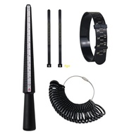 flgo Ring Size Measurement Tool Set US Ring Mandrel is Used for Jewelry Making Finger Measurement US Ring Size Stick Gau