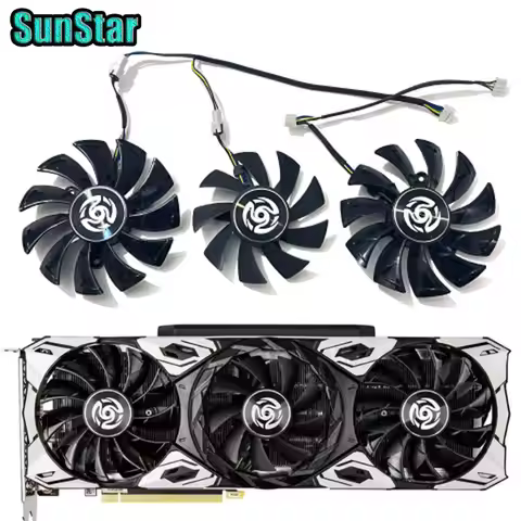 NEW GA92S2U 87MM 75MM 0.46A Video card cooling fan,For ZOTAC RTX 3060 3060TI 3070 3070TI 3080 3080TI