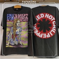 [ RED HOT CHILI PEPPERS ] BIO Washed เสื้อทัวร์ วงร๊อค วินเทจ men tshirt vintage shirt