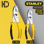 STANLEY DynaGrip Combination Pliers / 6" INCH + 8' INCH Slip Joint Combination Plier / 84-055 + 84-0