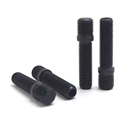 20PCS Black Color M12x1.5 M12x1.25 M14x1.5 M14x1.25 Total Length 62mm Extended Wheel Stud Conversion