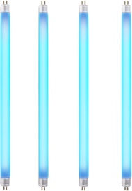 Coospider-Repta 4 Pack 8 W T5เปลี่ยนหลอด UV เข้ากันได้กับ Bell และ Howell Monster Bug Zapper และ Fai