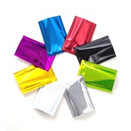 Food Sachet Pillow Flat Bottom Aluminium Foil Colour Plastic Warna Gloss Pack Bag Wholesale Borong Sambal Mask Kilat Air