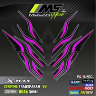 Decal Sticker Striping Variation Transparent Uv Xmax Connected Xmax New Xmax V2 Xmax Gen 2 Yamaha Xm