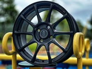 New Car Sport Rim RAXER Wheels RP10X 15x7.0 4x100 ET35 (FLOW FORMING) - READY STOCK