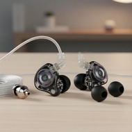 KZ Gale Gaming Earphones: Hi-Fi Audio, Deep Bass, Ergonomic Comfort, Built-in Mic for Gaming and Pod